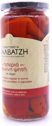 Οικογένεια Χαλβατζή Πιπεριές 450gr