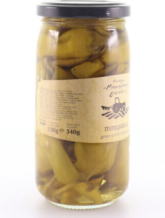 Μπάρμπα Γιάννη Τουρσί Πιπεράκια σε Βαζo 340gr