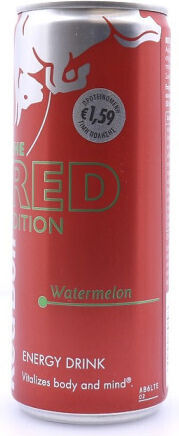 Red Bull Energy Drink Watermelon με Ανθρακικό σε Κουτί 250ml