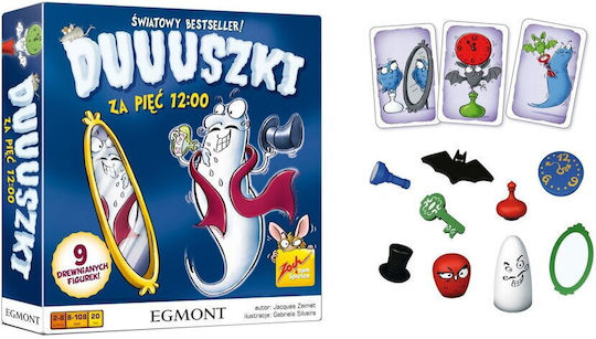 Board Game Duuuszki Game for Five at 12:00 for 2-8 Players 8+ Years Old (PL) Egmont