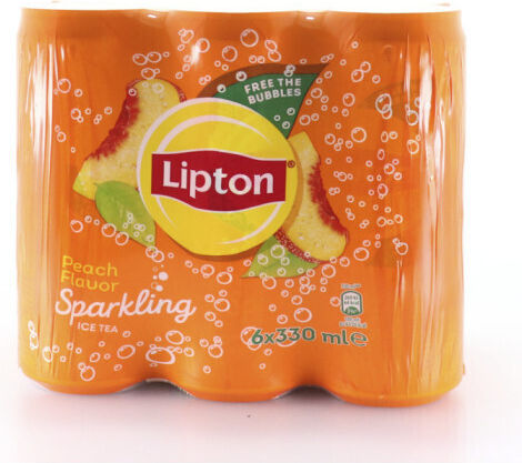 Lipton Ice Tea Peach with Carbonation in Box 6x330ml