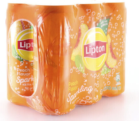 Lipton Ice Tea Peach with Carbonation in Box 6x330ml
