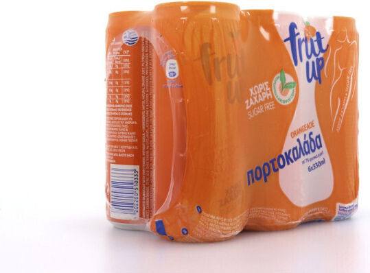 Frut Up Πορτοκαλάδα με Ανθρακικό σε Κουτί 330ml