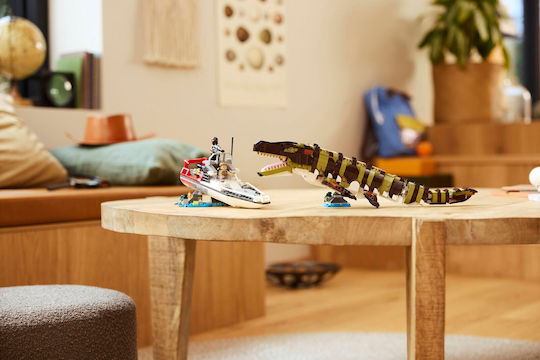 LEGO Jurassic World Mosasaurus Boot Mission Für 9+ Jahre 858 Stück