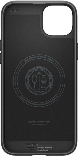 Spigen Mag Armor Umschlag Rückseite Silikon Schwarz (iPhone 16)
