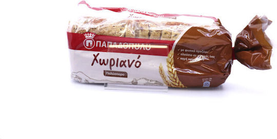 Παπαδοπούλου Ψωμί του τοστ Πολύσπορο Πρωτεΐνης Τοστ Χωριανό Πολύσπορο 540gr