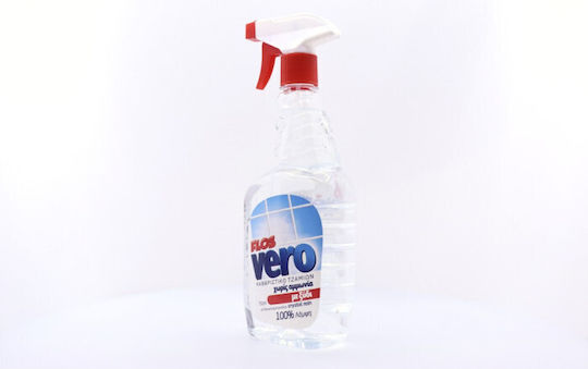 Vero Τζαμιων Με Ξυδι Διαφανες Καθαριστικό Spray Τζαμιών 750ml