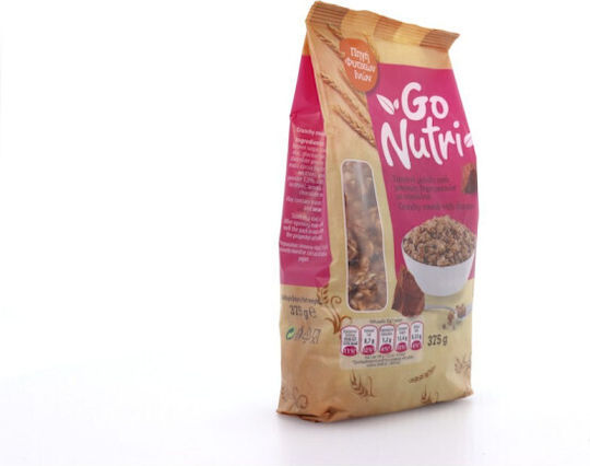 Go Nutri Μούσλι με Σοκολάτα 375gr
