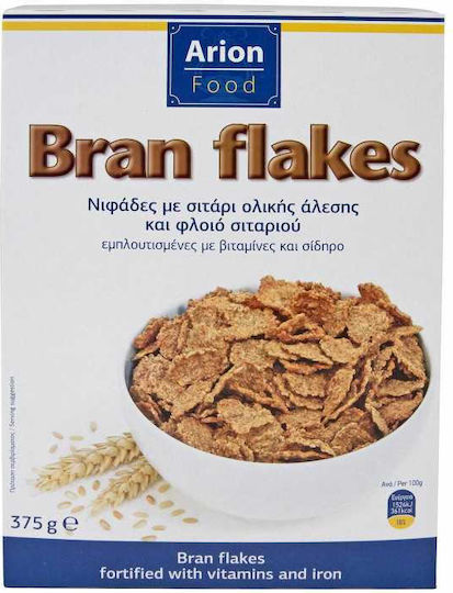 Arion Food Νιφάδες Σίτου Ολικής Άλεσης 375gr