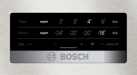 Bosch 438лт В203xШ70xД67см. Сив KGN493IDA