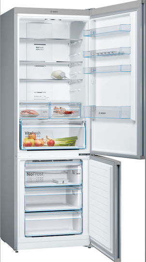 Bosch 438лт В203xШ70xД67см. Сив KGN493IDA