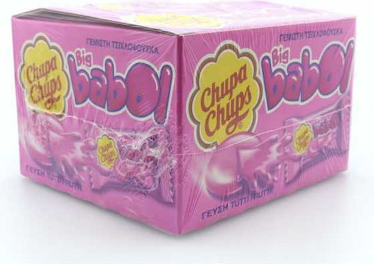 Chupa Chups 60 Gume de mestecat Big Babol cu Aromă de tutti frutti 1buc