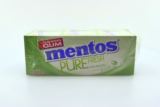 Mentos Дъвки За Дъвчене Pure Fresh Лайм Мента 30гр