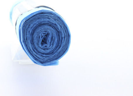 TnS Trash Bags with Drawstring 70x95cm 10pcs Blue