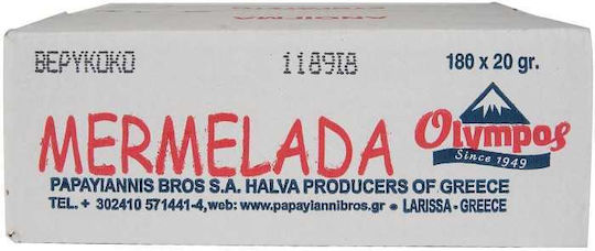 Όλυμπος Μαρμελάδα Βερίκοκο 20gr
