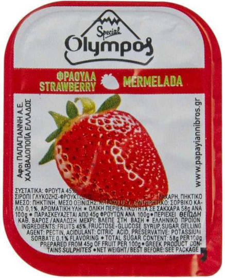 Όλυμπος Μαρμελάδα Φράουλα 20gr
