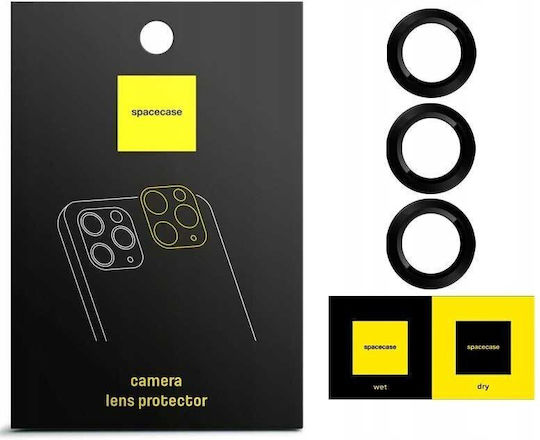 Spacecase Προστασία Κάμερας Tempered Glass Μαύρο για το Samsung Galaxy S25
