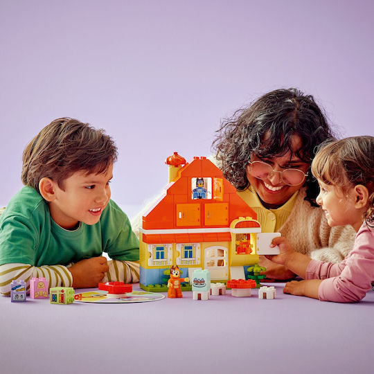 LEGO Duplo Bluey's Family House With Memory Game for 3+ Years 83 Pieces