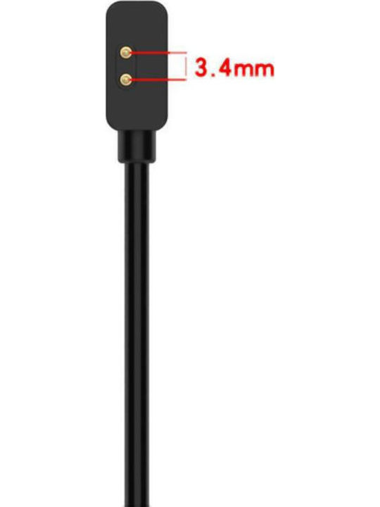 Charging Cable Wearable Charger Redmi 3, Mi Band 7 Pro, Redmi Watch 2, Redmi Watch 2 Lite Blackς