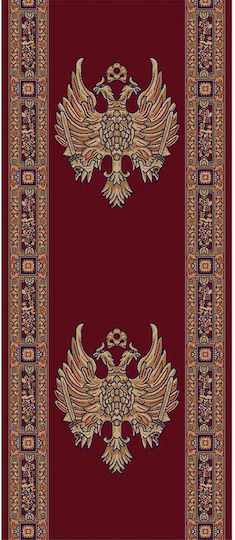 Isexan Orthodoxia Aripi Deschise Covor Bisericesc Red 300x300εκ. 40-3030-1002