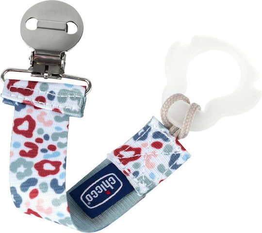 Chicco Pacifier Ribbon Fashion Fabric Multicolored