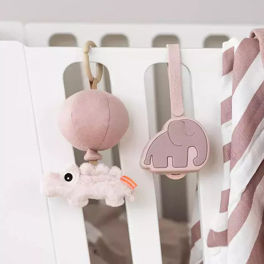 Done by Deer Elphee Pacifier Case Made of Pink Silicone