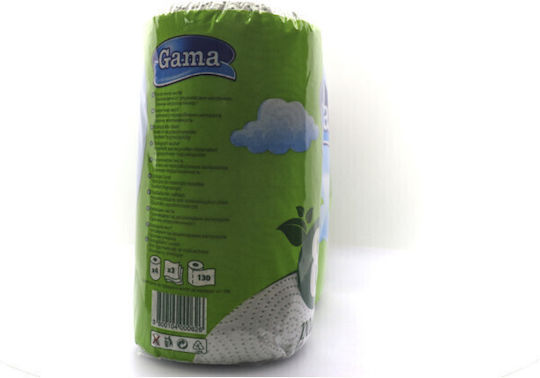 Gama Natural Aroma Toilet Paper 3-ply 8 Rolls Biodegradable