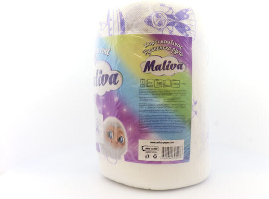 Zebra Χαρτί Κουζίνας Maliva Ρολό 2 Φύλλων 380gr