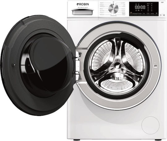 Robin Πλυντήριο Ρούχων 8kg με Τεχνολογία Ατμού 1400 Στροφών RT-1085