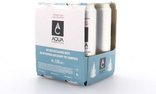 Ανθρακούχο Νερό Νερό 4x0.33lt