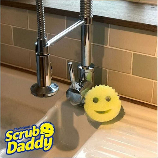 Scrub Daddy Kitchen Sponge for Dishes Yellow