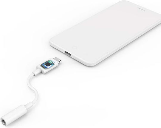 HAMA Convertor USB-C masculin în USB-C feminin Alb 1buc