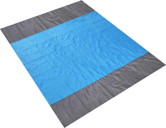 ikonka Picnic Blanket In Light Blue Color