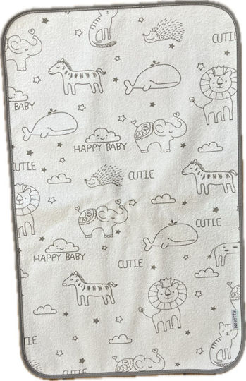 Ninetta Bebe Changing Pad Gray Gray 35x56cm.