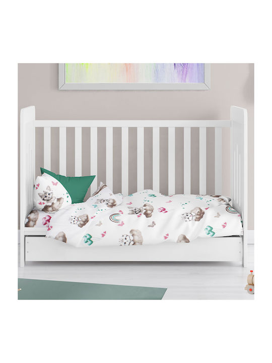 Dimcol Kitten Cotton Changing Pad Petrol Petrol 80x80cm.
