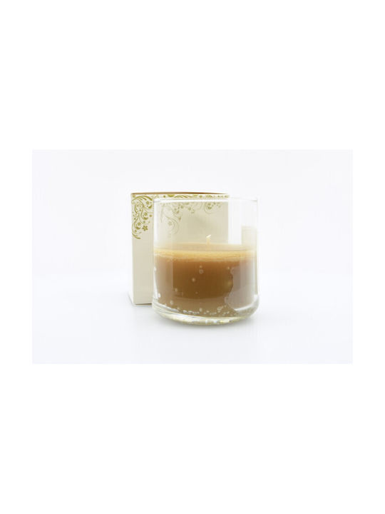 HF Aromatic Candle In Jar With Spicy Cinnamon Rolls Perfume 140gr