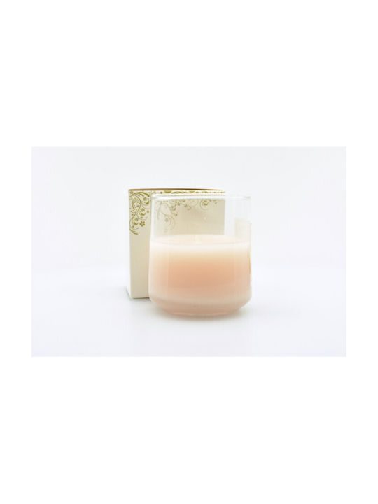 HF Scented Candle Jar with Scent Spring Flowers Spring Flowers Pink 140gr 1pcs