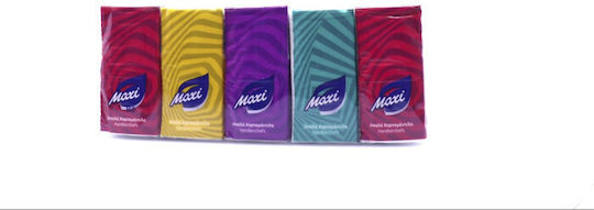 Maxi 10 Packs Pocket Tissues 3 Ply