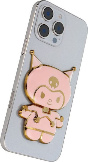 Phone Stand Doll Stick-on Pink Oem