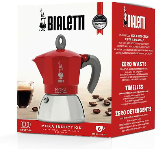 Bialetti Кафеварка За Еспресо Inox Черна