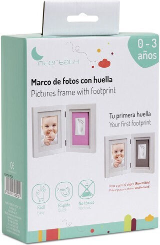 Interbaby Ramă pentru Amprenta Bebelușului Portafotos