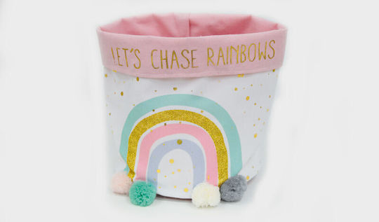Faitakis Pack Decorative Flowerpot Planter Baptism Rainbow 15x20cm