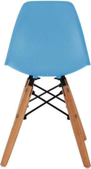 Kinderstühle Twist Kid Blau 30.5x33x59cm 4Stück