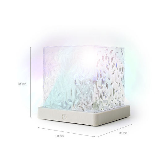 InnovaGoods Led Παιδικό Φωτιστικό Projector Αφής Πολύχρωμο 11.3x11.3x11.3εκ.