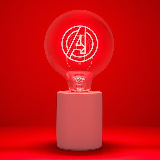 Paladone Led Kids Decorative Lamp Avengers Red 15x12.5cm