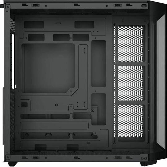 Xigmatek CUBI II Геймърско Midi Tower Компютърна Кутия с Страничен Прозорец Черна