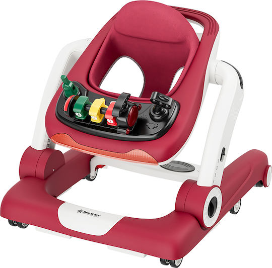Bebe Star Baby Walker with Music for 7+ Months Red