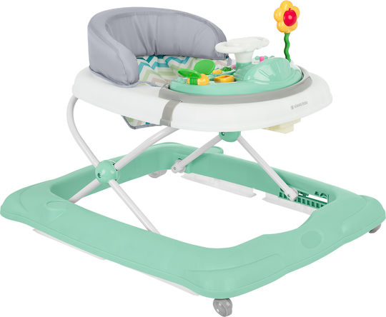 Kikka Boo Baby Walker with Music for 6+ Months Green
