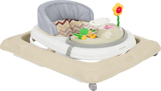 Kikka Boo Baby Walker with Music for 6+ Months Beige