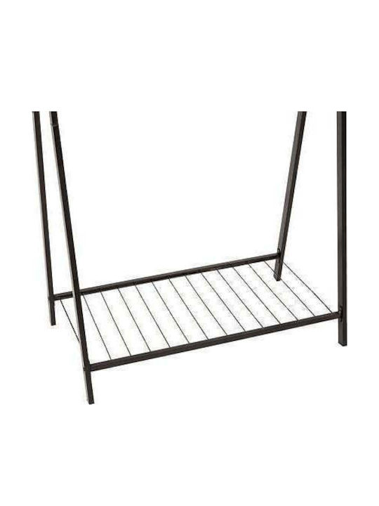Atmosphera Гардеробна стойка Черен 98x43.5x145см